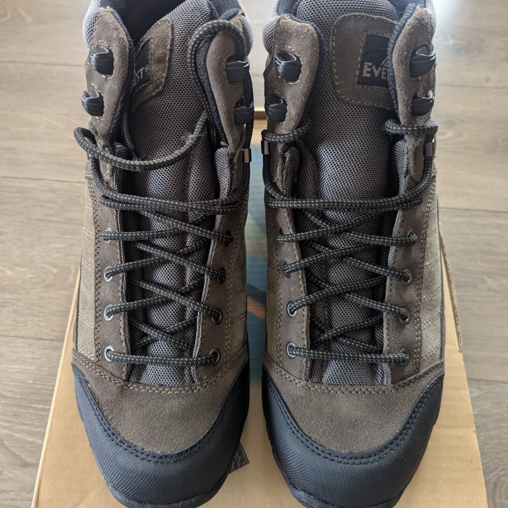 Everest Hiking Ankle Boots Mens Size 13 Brown Lace Up